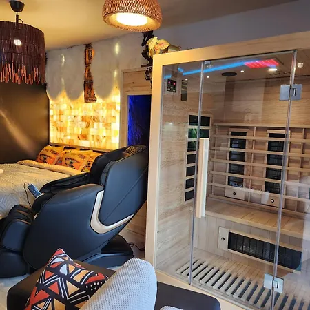 Jacuzzi & Sauna Centrum 公寓 格但斯克