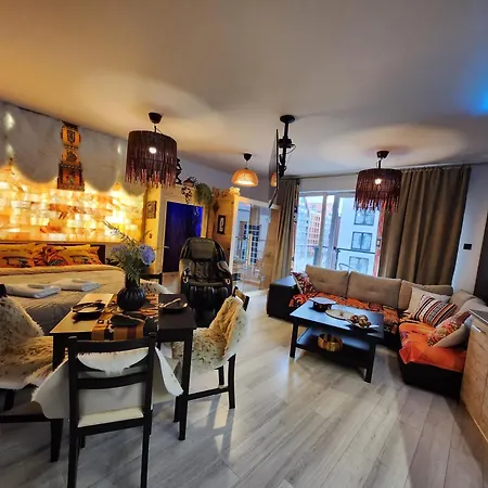 Chmielna Prestige With Luxury Jacuzzi And Sauna! Selected Also Feature A Massage Chair And Himalayan Salt With Color Therapy Salt Forest * Gdańsk