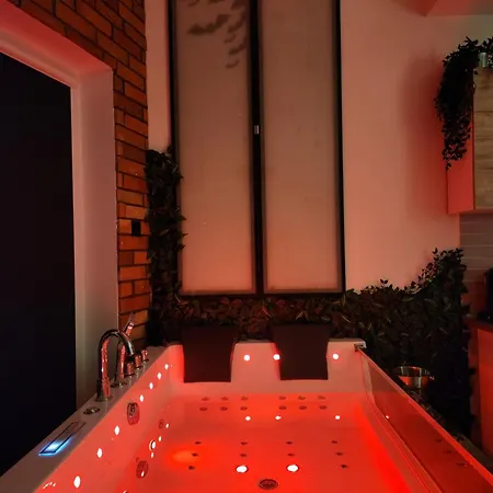 Chmielna Prestige With Luxury Jacuzzi And Sauna! Selected Also Feature A Massage Chair And Himalayan Salt With Color Therapy Salt Forest Apartment Gdansk